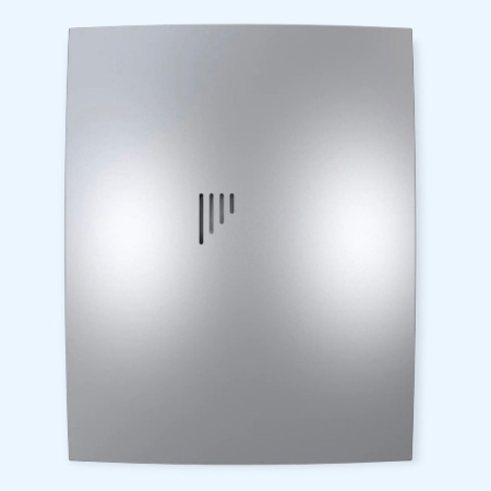 5C Gray metal Breeze DICITI Вентилятор накладной D125 обр.клапан